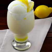 Lemon Ice-Cream Soda 